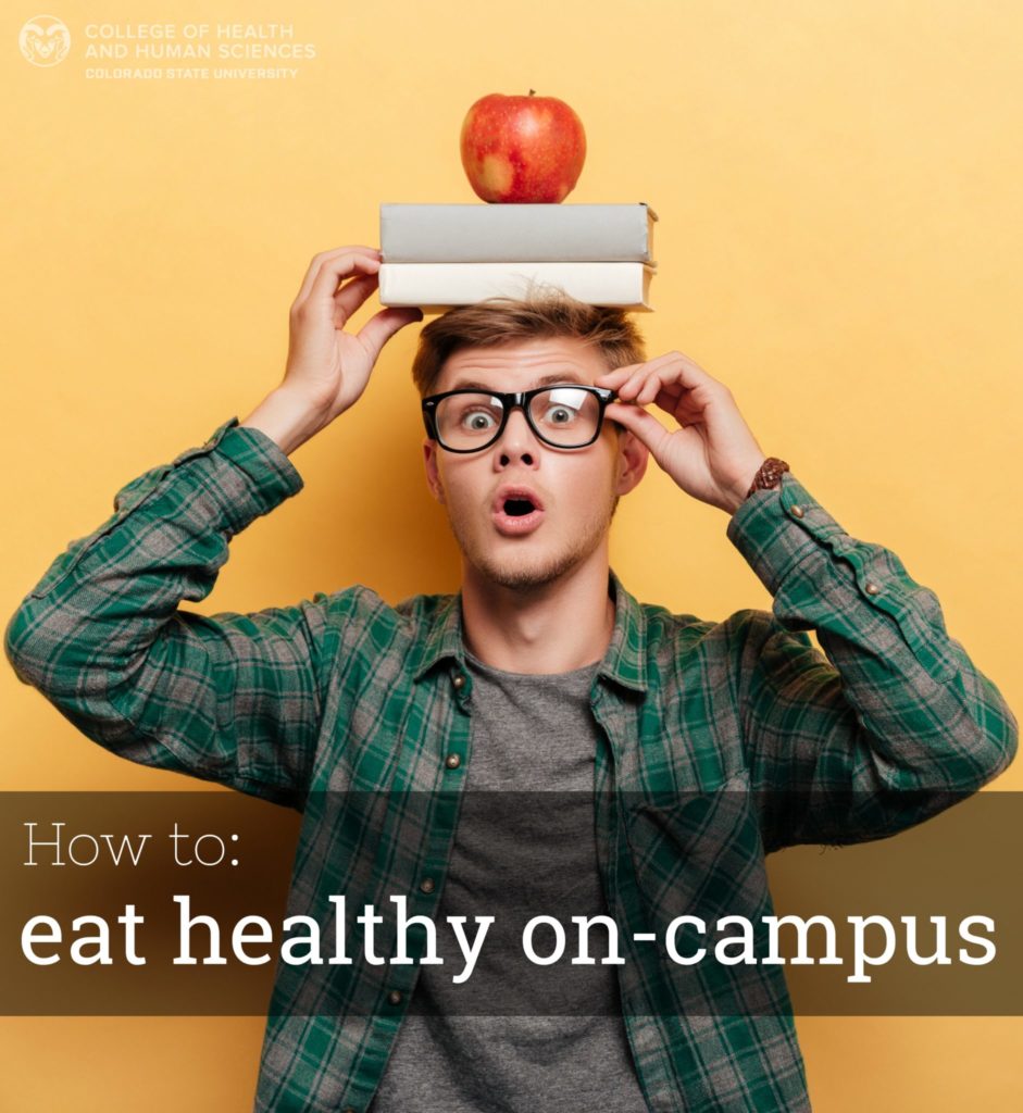 how to eat healthy on campus
