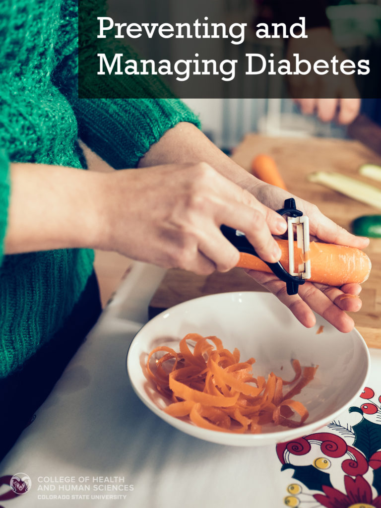 Preventing and Managing Diabetes graphic