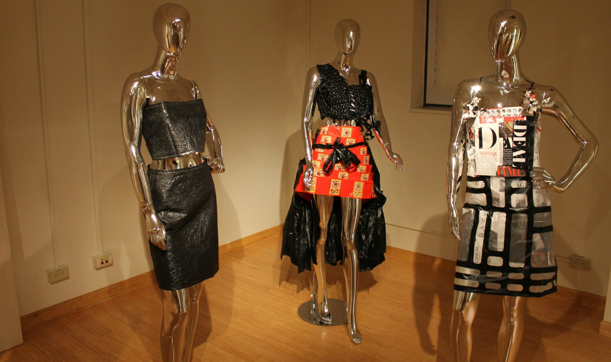Recycled fashion project educates and inspires - College of Health and  Human Sciences