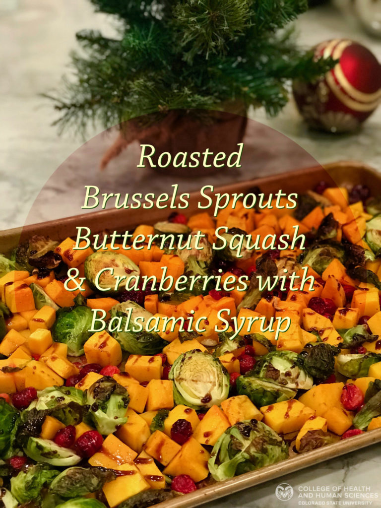 Roasted Brussels sprouts, KRNC December recipe of the month.