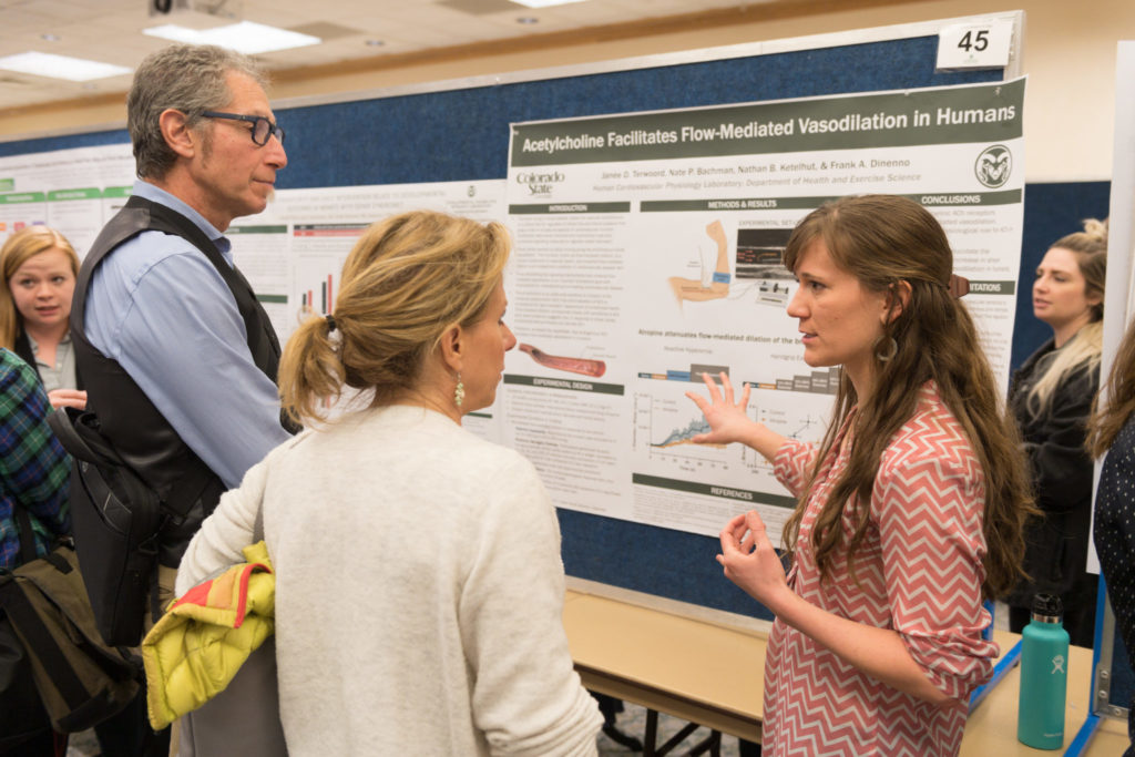 The Colorado State University College of Health and Human Sciences celebrates the variety and quality of research and creative scholarship by the college’s students, faculty, and staff at its first annual Research Day, March 10, 2020.