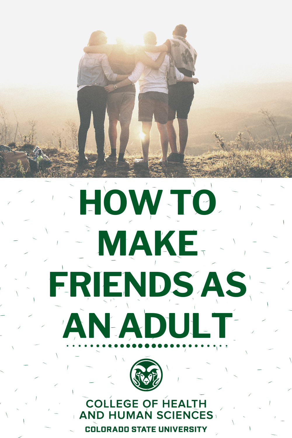 Friendship – How to make friends as an adult - College of Health ...