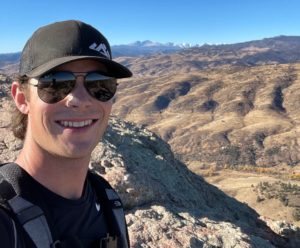 Anthony Beckstead, hiking in Colorado