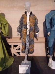 Latifah Hirchi-Vogl's design at the Metropolitan Museum of Art Costume Institute College Fashion Design Competition in New York City