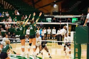 Alyssa Groves in a game at Moby Arena