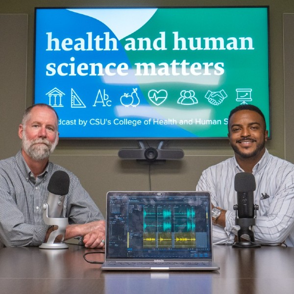Avery Martin and Matt Hickey for the Health and Human Science Matters podcast