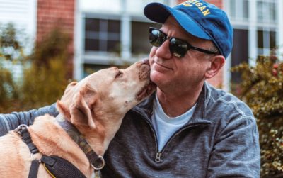 HABIC researches short-term effects of a dog training intervention for  military veterans with PTSD - College of Health and Human Sciences