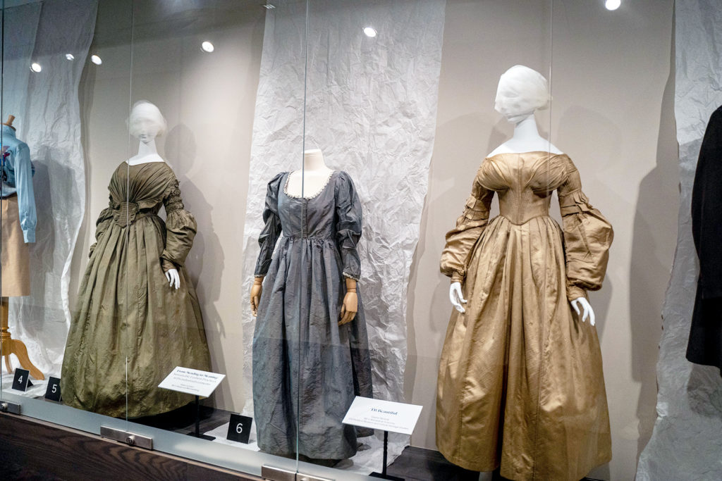 Snapshots: Six Curatorial Concepts includes dresses from the preindustrial era.