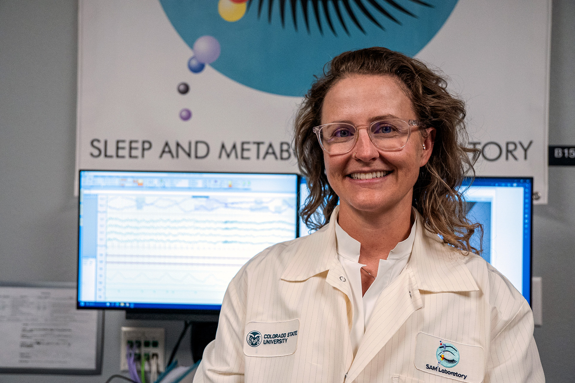 Josiane Broussard runs CSU's Sleep and Metabolism Lab.