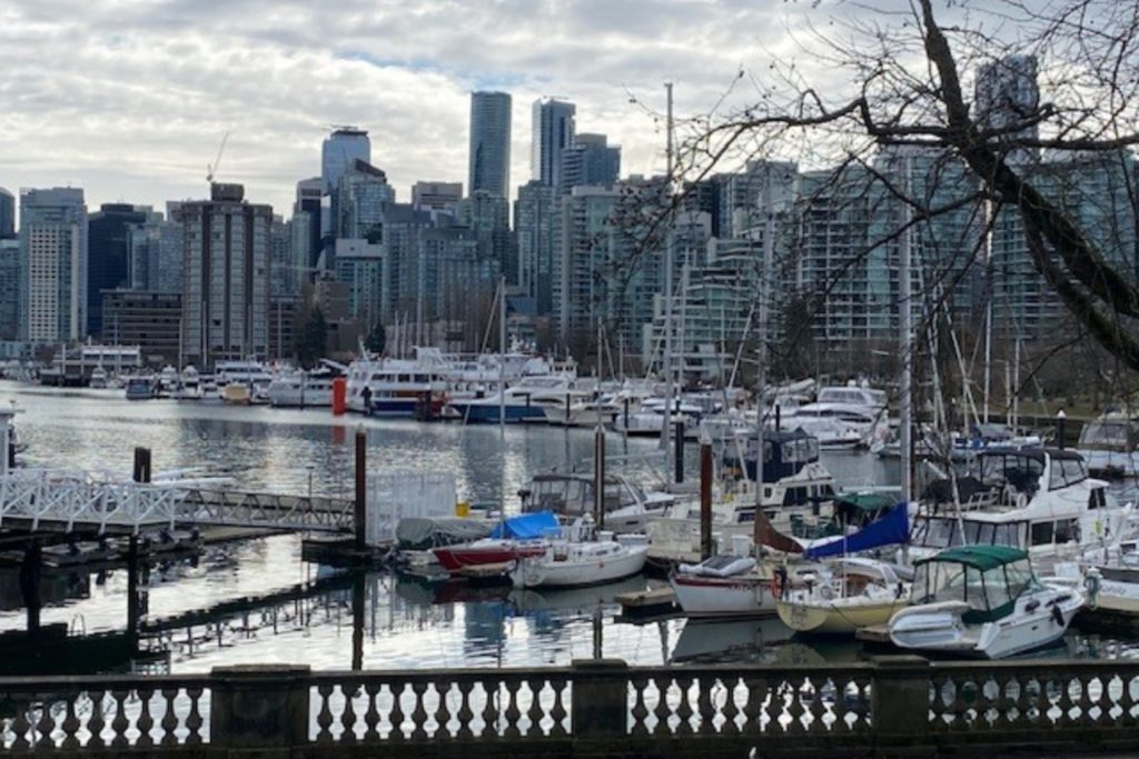 The Harbor in Vancouver at the IDEC conference
