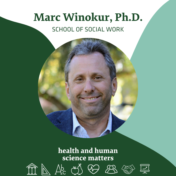 Health and Human Science Matters podcast graphic featuring Marc Winokur