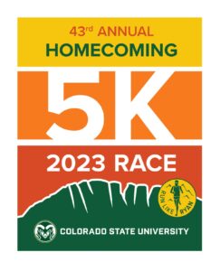 Homecoming 5K 2023 Race Logo